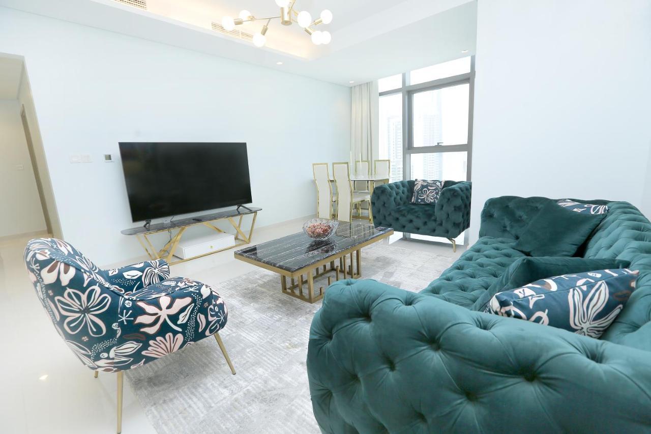 Paramount Midtown -Stunning 2 Bedroom Apt With Burj-Khalifa View Dubai Exteriör bild