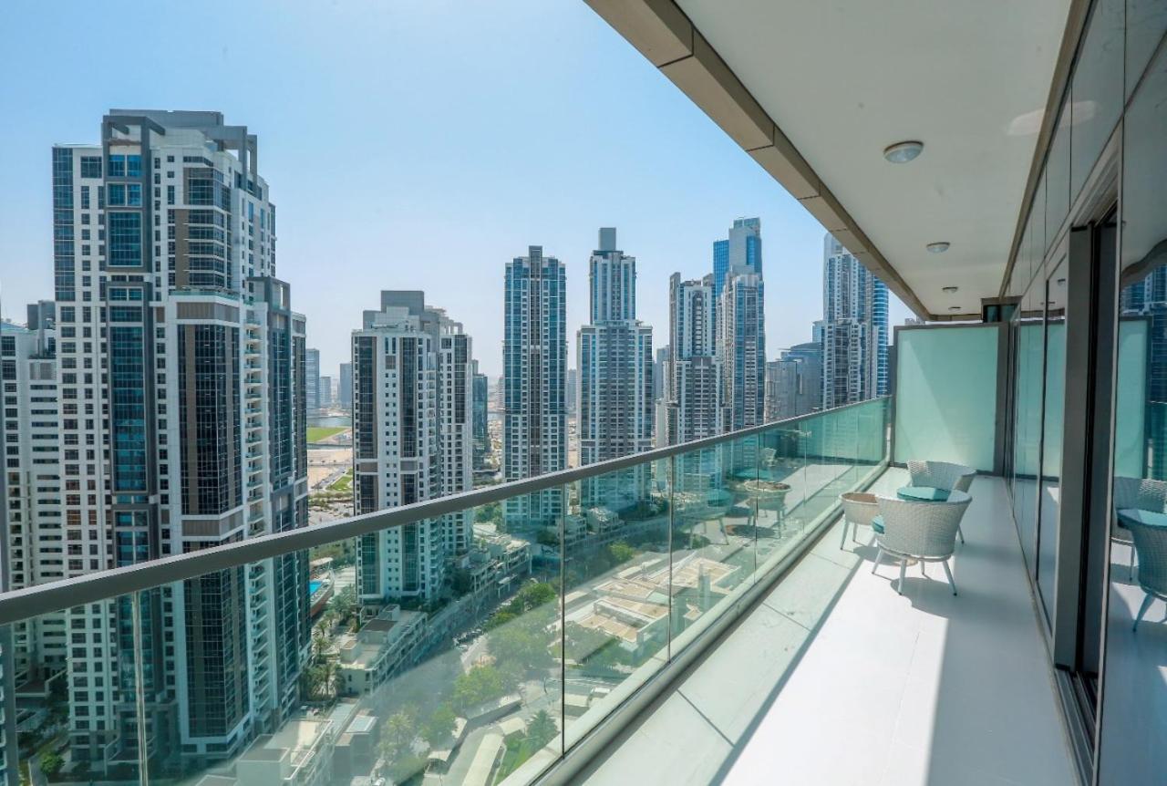 Paramount Midtown -Stunning 2 Bedroom Apt With Burj-Khalifa View Dubai Exteriör bild