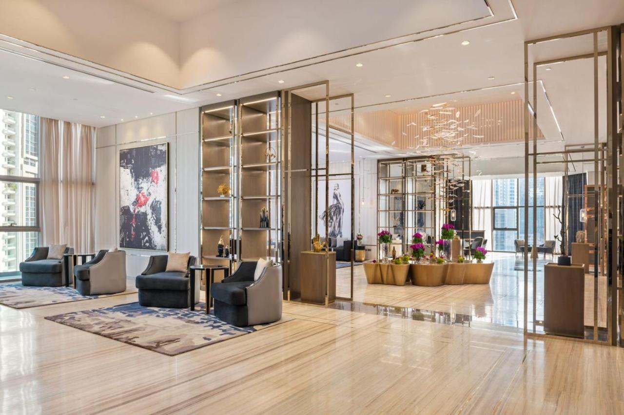 Paramount Midtown -Stunning 2 Bedroom Apt With Burj-Khalifa View Dubai Exteriör bild